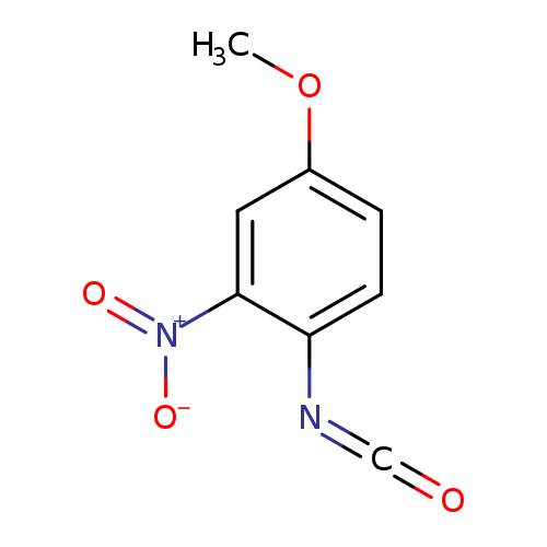 O=C=Nc1ccc(cc1[N+](=O)[O-])OC