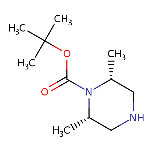 C[C@@H]1CNC[C@@H](N1C(=O)OC(C)(C)C)C