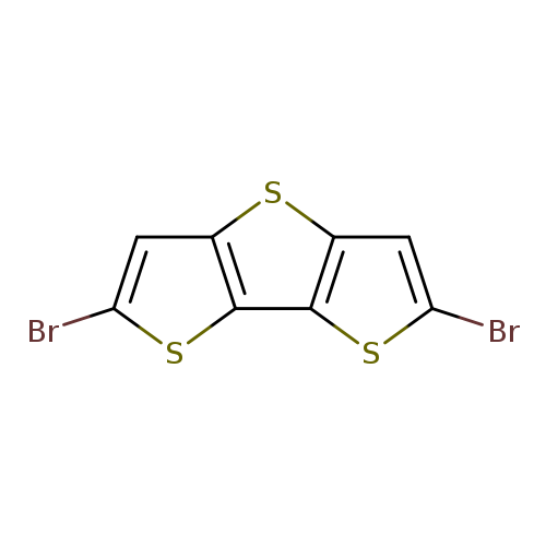 Brc1sc2c(c1)sc1c2sc(c1)Br