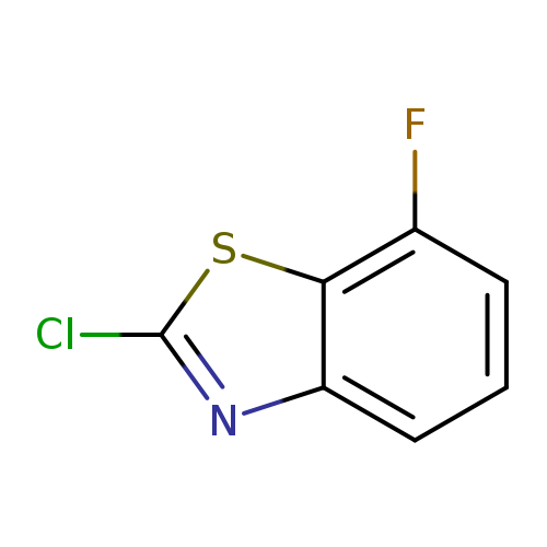 Clc1nc2c(s1)c(F)ccc2