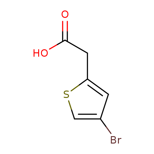 OC(=O)Cc1cc(cs1)Br