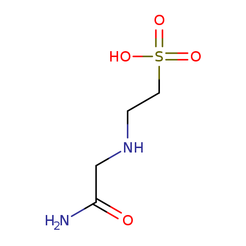 NC(=O)CNCCS(=O)(=O)O
