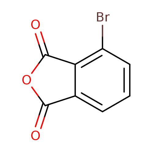 O=C1OC(=O)c2c1c(Br)ccc2