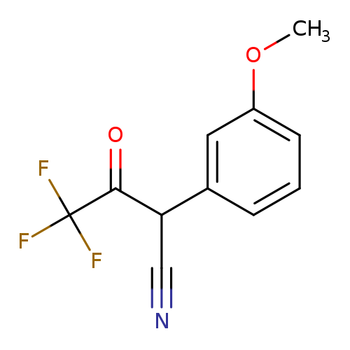 N#CC(C(=O)C(F)(F)F)c1cccc(c1)OC