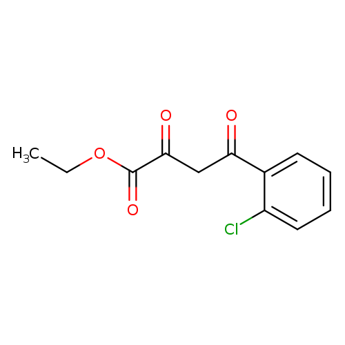 CCOC(=O)C(=O)CC(=O)c1ccccc1Cl