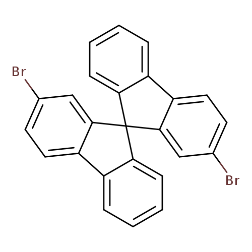 Brc1ccc2c(c1)C1(c3c2cccc3)c2ccccc2c2c1cc(Br)cc2