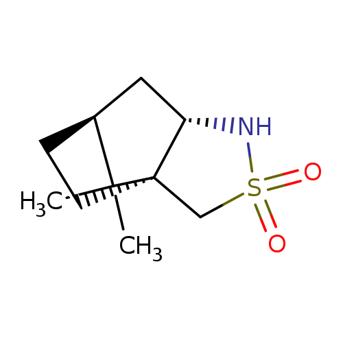 O=S1(=O)N[C@@H]2[C@]3(C1)CC[C@@H](C2)C3(C)C
