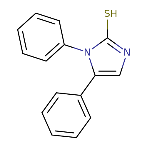 Sc1ncc(n1c1ccccc1)c1ccccc1