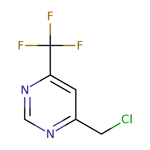 ClCc1ncnc(c1)C(F)(F)F