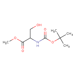 OCC(C(=O)OC)NC(=O)OC(C)(C)C