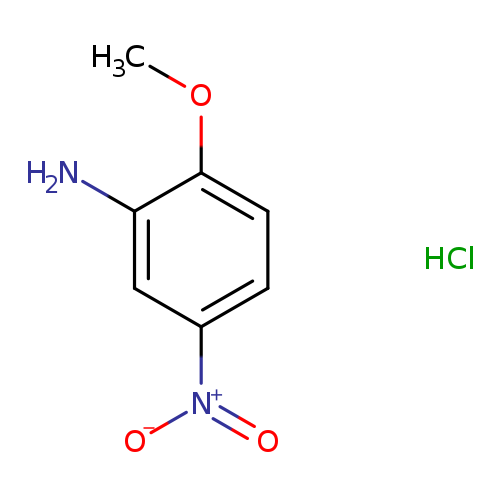 COc1ccc(cc1N)[N+](=O)[O-].Cl