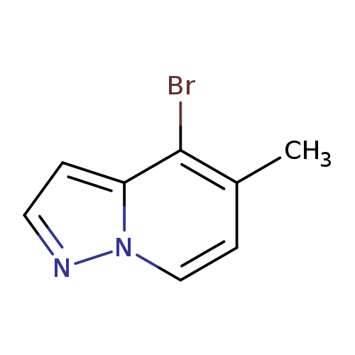 Cc1ccn2c(c1Br)ccn2