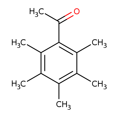 Cc1c(C)c(C(=O)C)c(c(c1C)C)C
