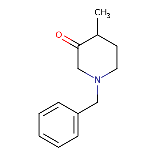 O=C1CN(CCC1C)Cc1ccccc1