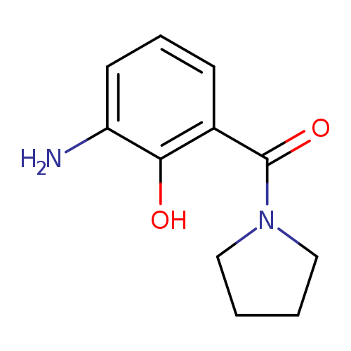 O=C(c1cccc(c1O)N)N1CCCC1