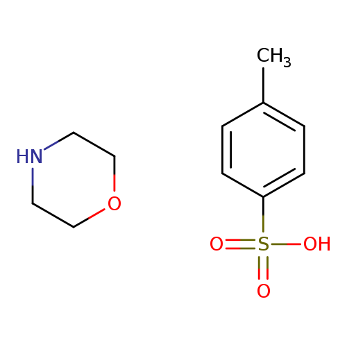 C1CNCCO1.Cc1ccc(cc1)S(=O)(=O)O