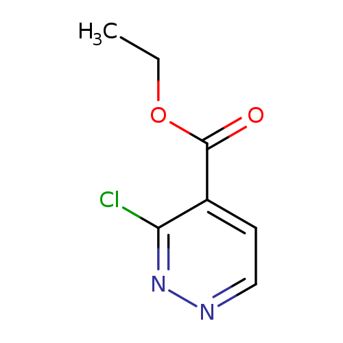 CCOC(=O)c1ccnnc1Cl