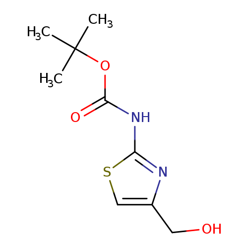 OCc1csc(n1)NC(=O)OC(C)(C)C