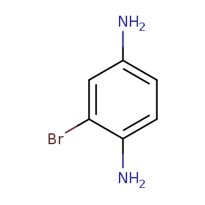 Nc1ccc(c(c1)Br)N