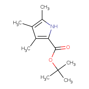 Cc1[nH]c(c(c1C)C)C(=O)OC(C)(C)C