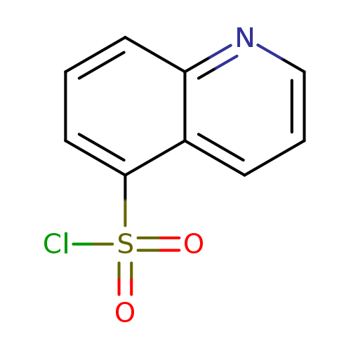 ClS(=O)(=O)c1cccc2c1cccn2