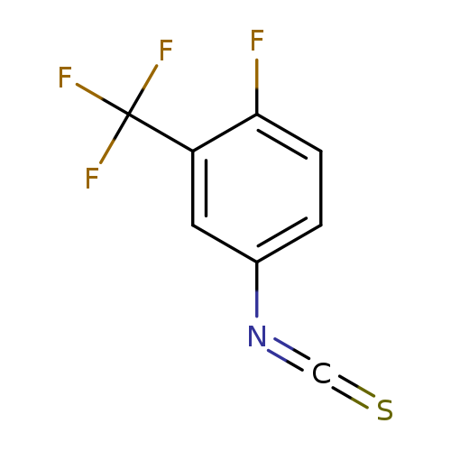 S=C=Nc1ccc(c(c1)C(F)(F)F)F