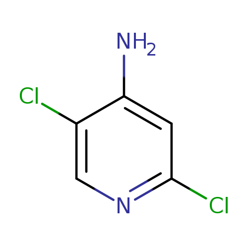 Clc1ncc(c(c1)N)Cl