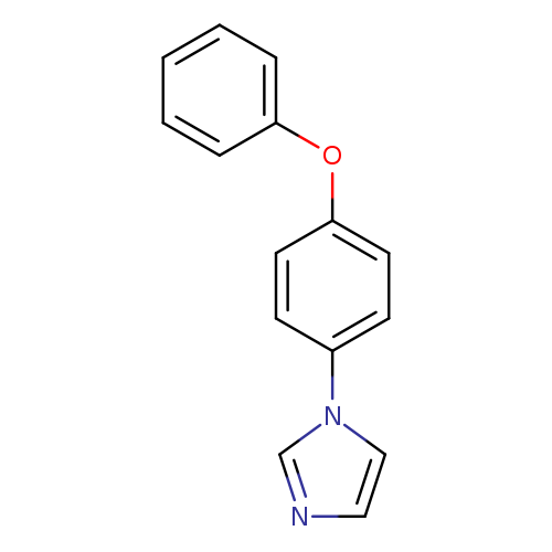 c1ccc(cc1)Oc1ccc(cc1)n1cncc1