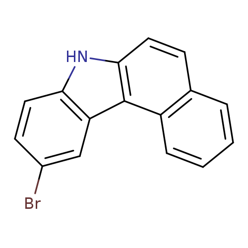 Brc1ccc2c(c1)c1c([nH]2)ccc2c1cccc2