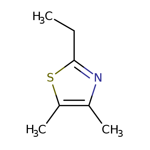 CCc1sc(c(n1)C)C