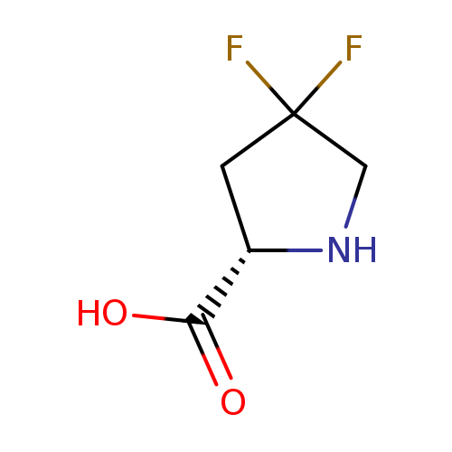 OC(=O)[C@H]1NCC(C1)(F)F