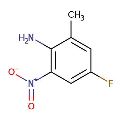 Fc1cc(C)c(c(c1)[N+](=O)[O-])N