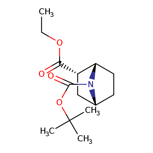 CCOC(=O)[C@H]1C[C@@H]2N([C@H]1CC2)C(=O)OC(C)(C)C