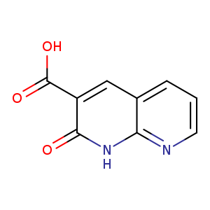 OC(=O)c1cc2cccnc2[nH]c1=O