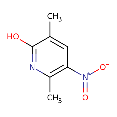 Cc1cc([N+](=O)[O-])c(nc1O)C