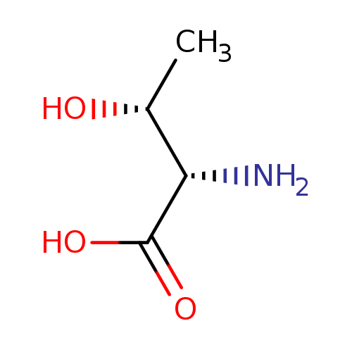 C[C@H]([C@@H](C(=O)O)N)O	C4H9NO3