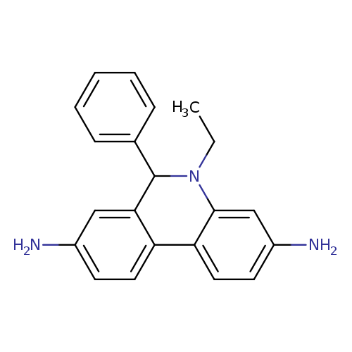 CCN1C(c2ccccc2)c2cc(N)ccc2c2c1cc(N)cc2