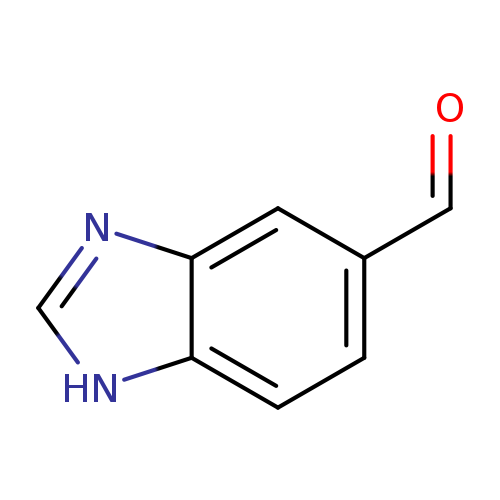 O=Cc1ccc2c(c1)nc[nH]2