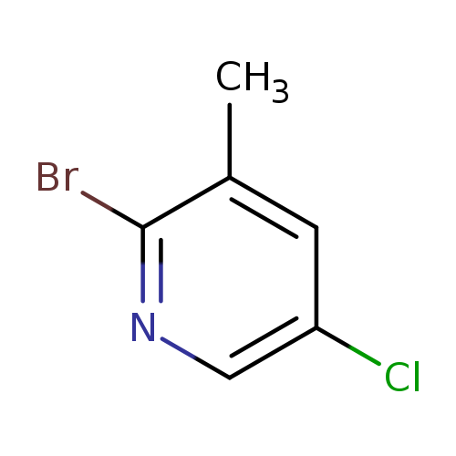 Clc1cnc(c(c1)C)Br