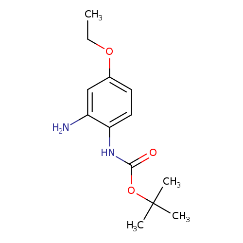 CCOc1ccc(c(c1)N)NC(=O)OC(C)(C)C