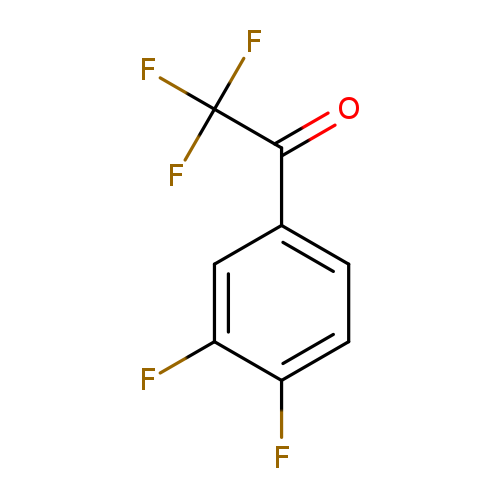 O=C(C(F)(F)F)c1ccc(c(c1)F)F