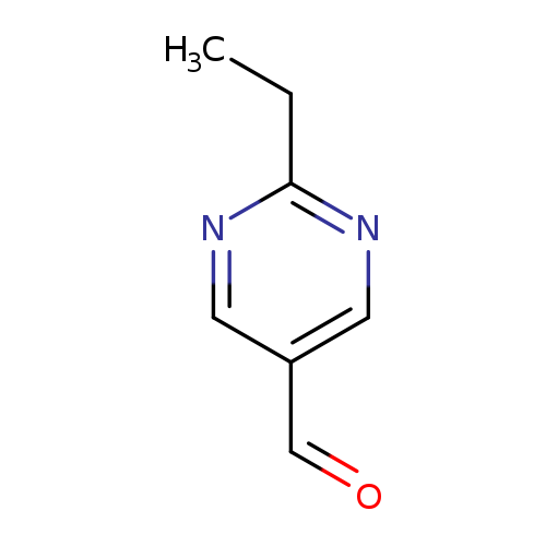 CCc1ncc(cn1)C=O