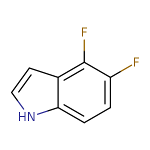 Fc1ccc2c(c1F)cc[nH]2