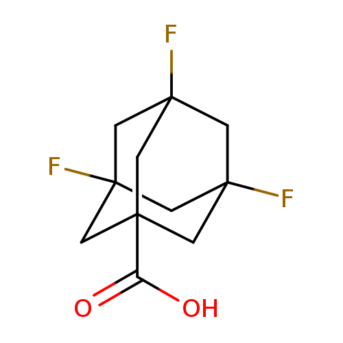 OC(=O)C12CC3(F)CC(C2)(CC(C1)(C3)F)F