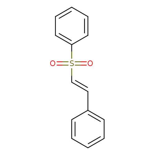 O=S(=O)(c1ccccc1)/C=C/c1ccccc1