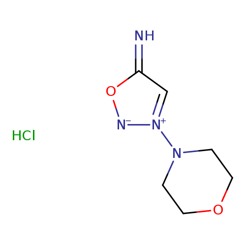 N=c1o[n-][n+](c1)N1CCOCC1.Cl
