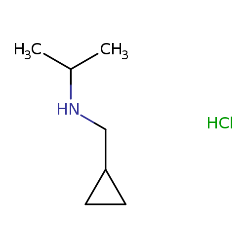 CC(NCC1CC1)C.Cl