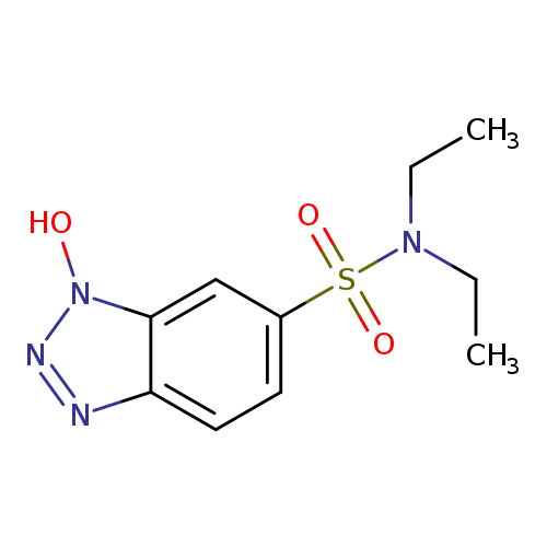 CCN(S(=O)(=O)c1ccc2c(c1)n(O)nn2)CC