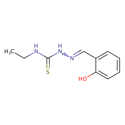 CCNC(=S)NN=Cc1ccccc1O