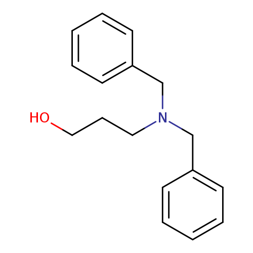 OCCCN(Cc1ccccc1)Cc1ccccc1